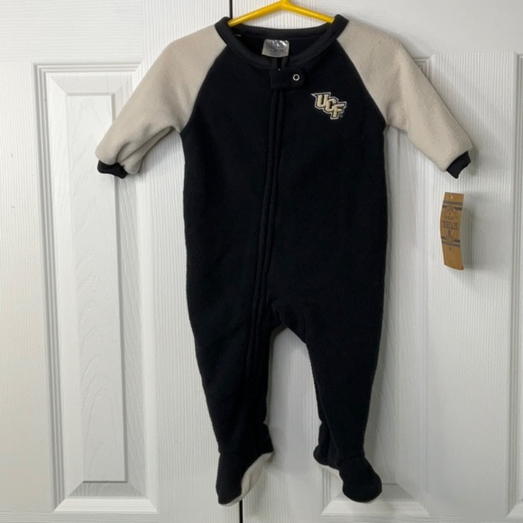 Rivalry Threads - UCF Knights One Piece Sleeper Romper Various Sizes - Picture 6 of 8